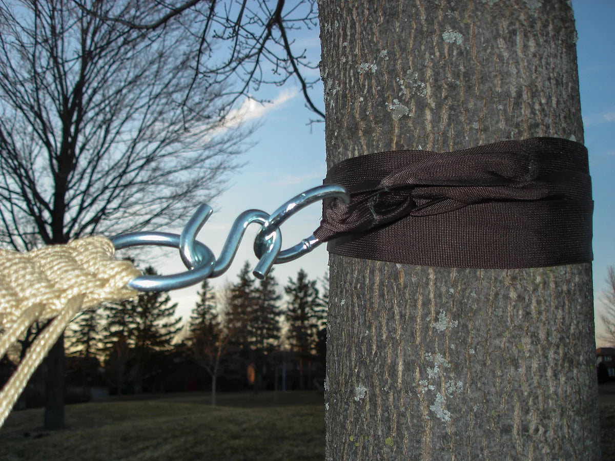 Eco Friendly Pair of Tree Straps in Black