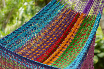 Rainbow Mexican hammock