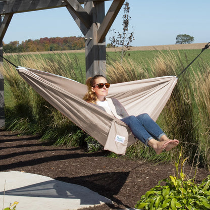 Mesh Polyester Camping Hammock - Double