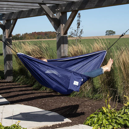 Mesh Polyester Camping Hammock - Double