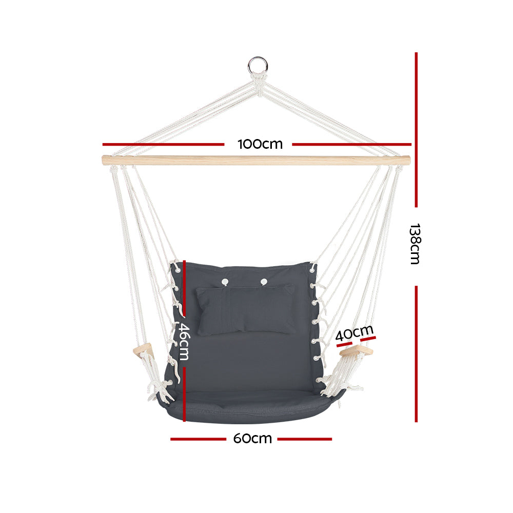 Hanging Swing Chair - Grey