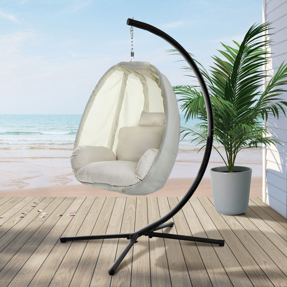 Hanging outdoor online couch