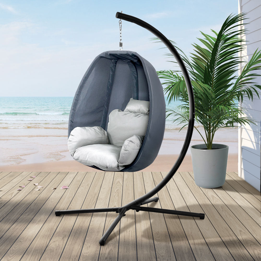 Coral coast hammock chair with optional hanging chair stand hot sale