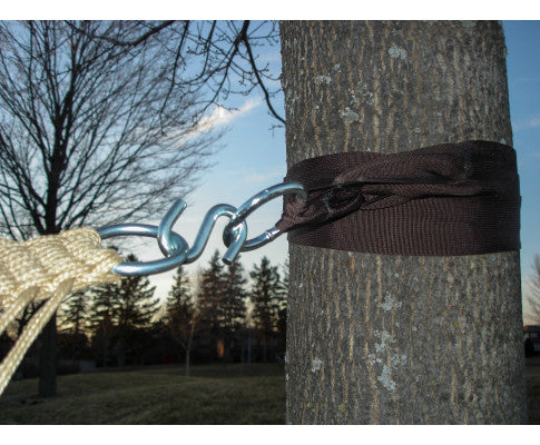 Eco Friendly Pair of Tree Straps in Black