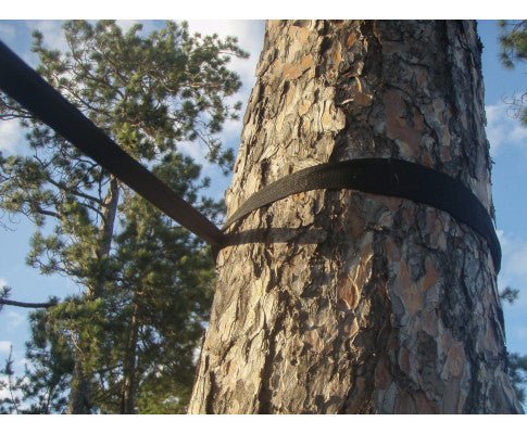 Eco Friendly Pair of Tree Straps in Black